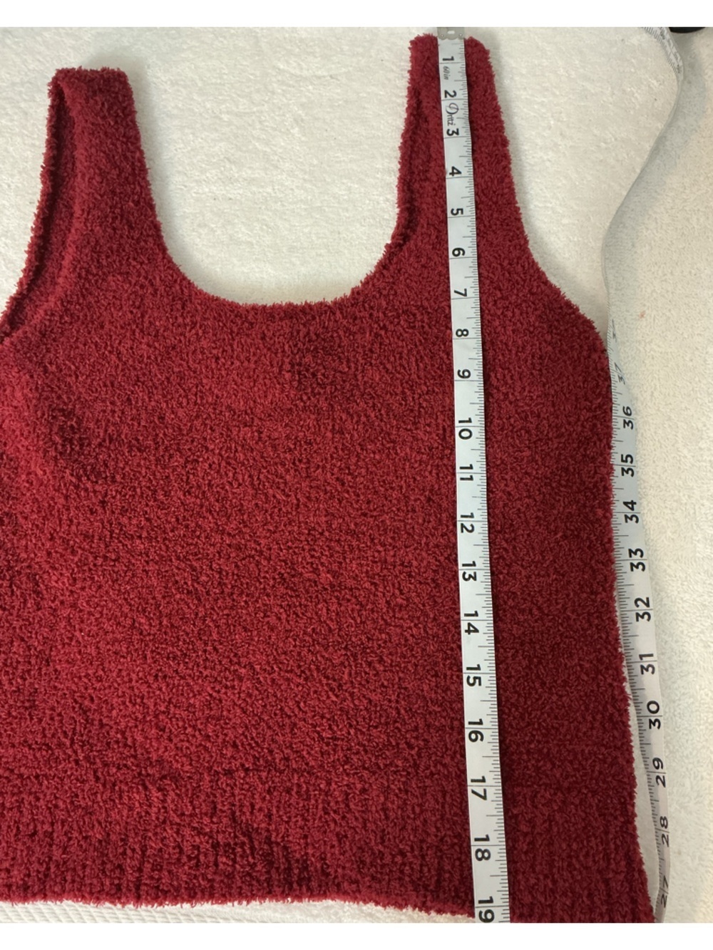 Aerie Marshmallow Cropped Tank Top - Picture 10 of 12